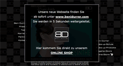 Desktop Screenshot of durrer.de